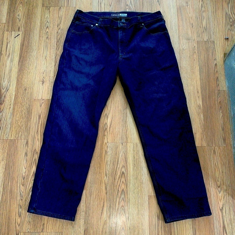 Carhartt Relaxed Fit, fleece lined jeans - Picture 1 of 7